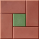 Pavement Tile Patterns red green smooth