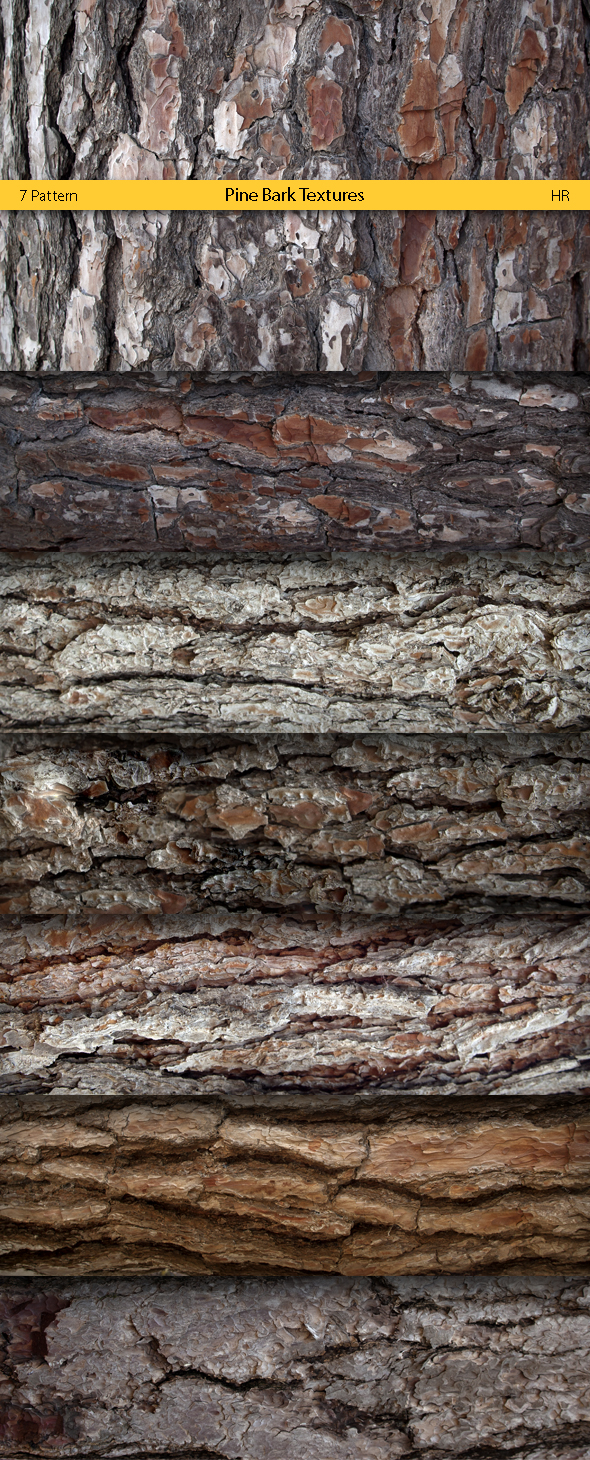 Pine Bark Patterns