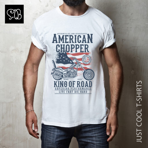 American Chopper King of Road Biker T-shirt