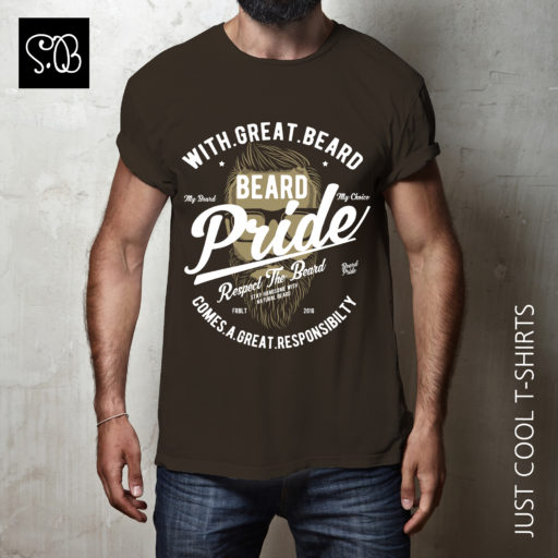 Beard Pride Vintage T-shirt