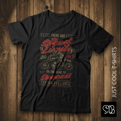 Full Speed Motorcycle Vintage T-shirt